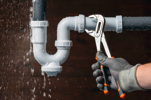 Professional Drain Cleaning technician working in Central Square, NY